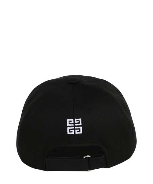 ハット GIVENCHY Logo embroidery cap GIVENCHY embroidered cap in cotton in - black | Givenchy US
