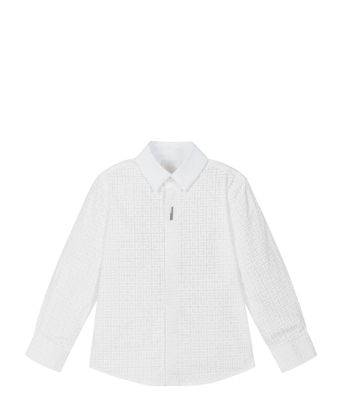 Long sleeve shirt with logo print