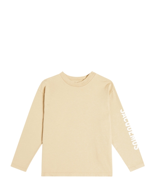 Loqo printli uzunqol T-shirt