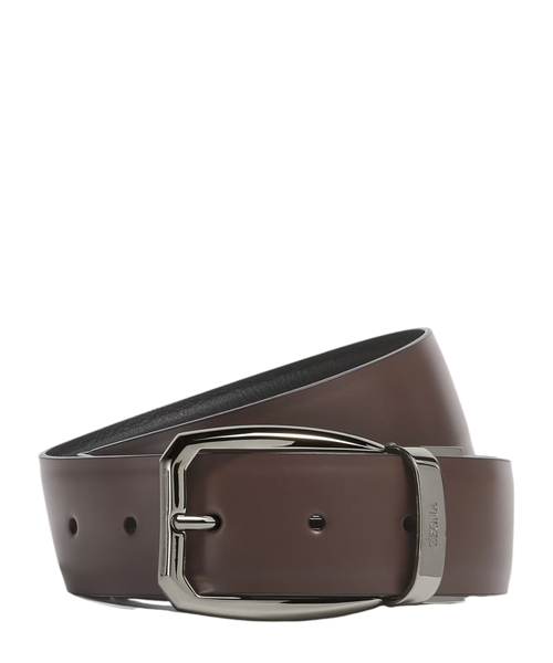 Двусторонний кожаный ремень