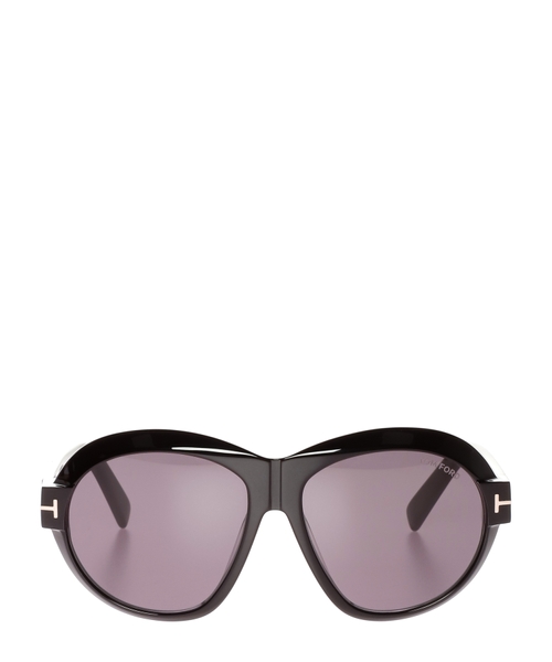 Солнцезащитные очки в овальной оправе