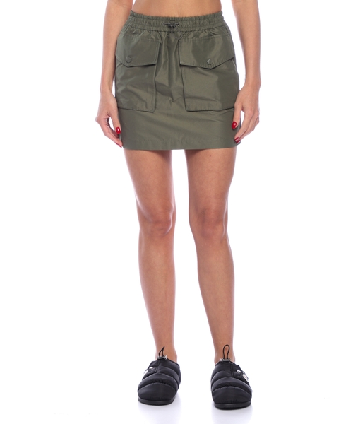 Юбка мини с эластичной талией