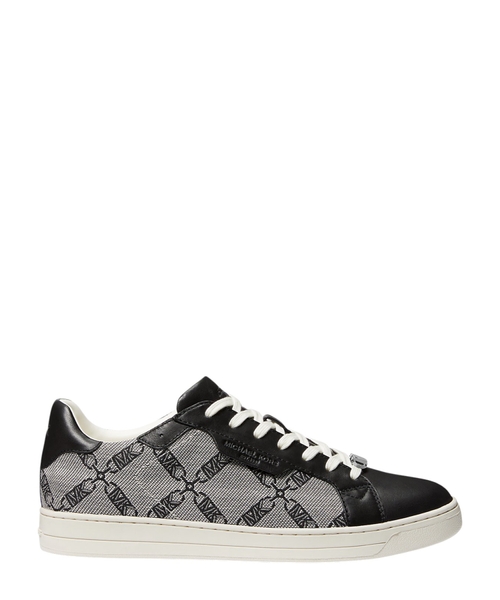 Keating Empire jacquard and leather sneakers