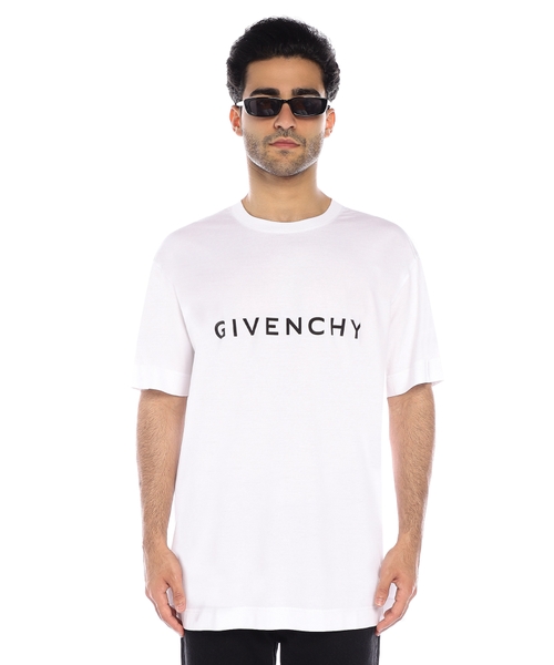 Футболка с короткими рукавами и принтом логотипа