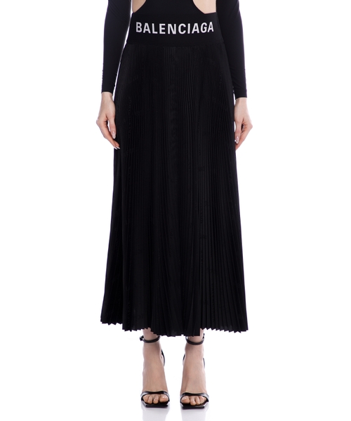 【関税＆送料込み】Balenciaga Tweed Midi Skirt Balenciaga Black tweed midi skirt | TheDoubleF