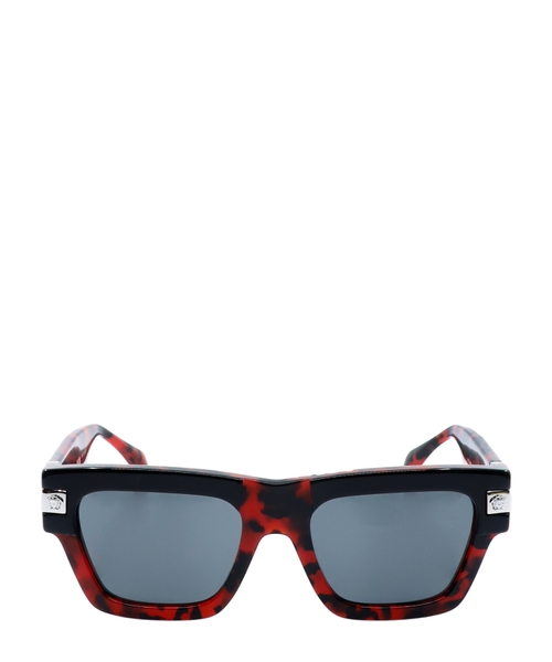 Солнезащитные очки в прямоугольной оправе