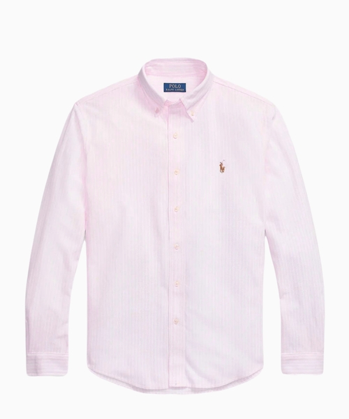 Long sleeve shirt with classic collar