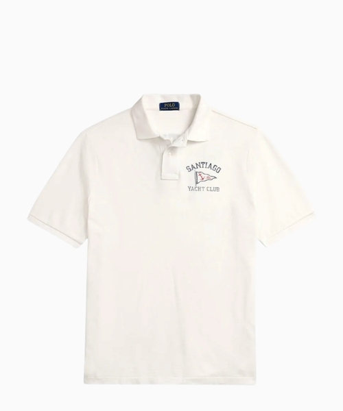 Short sleeve polo with classic collar