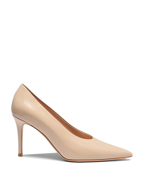 Camoscio leather pumps