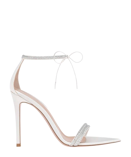Crystals embellished Montecarlo sandals