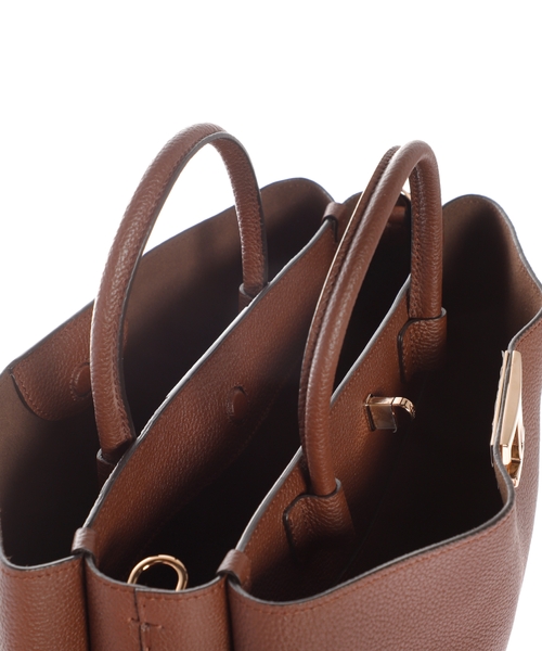 T Timeless logo buckle tote bag #3