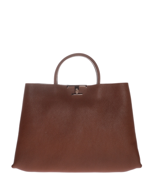 T Timeless logo buckle tote bag #1