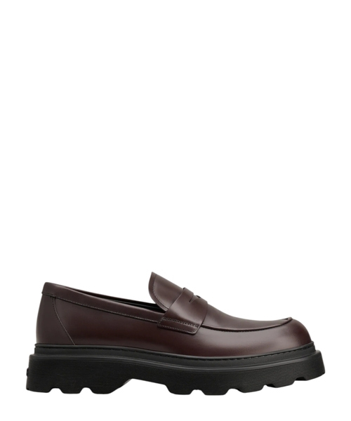 Leather loafers