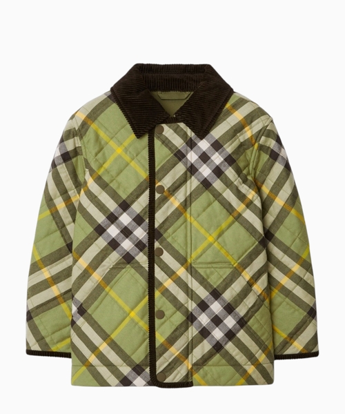 Long sleeve jacket with button fastening