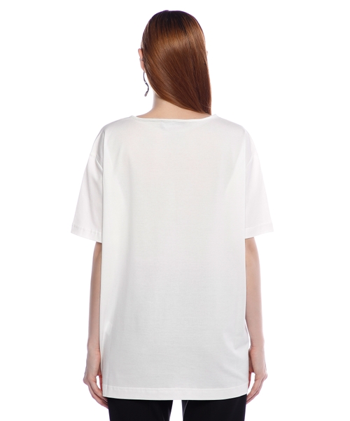 Tシャツ・カットソー FABIANA FILIPPI Women Tops TPD272W304 WHITE Fabiana Filippi Top With Cut-out In White | ModeSens