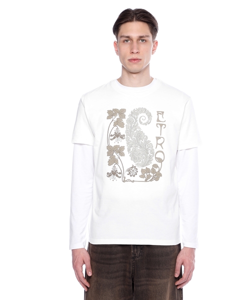 Round neck T-shirt with short sleeves