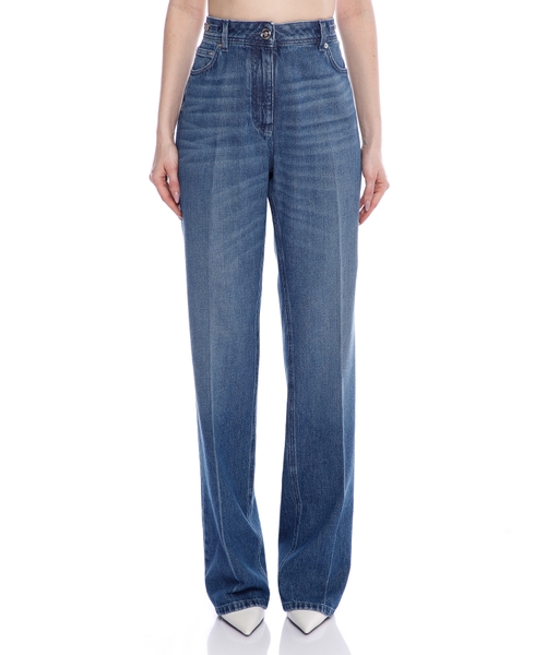 Джинсы прямого кроя
