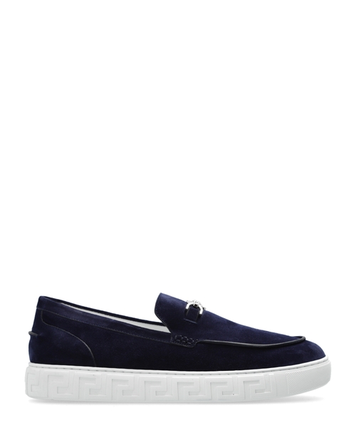 Medusa '95 Suede Greca Loafers