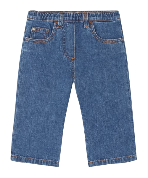 Джинсы с эластичной талией