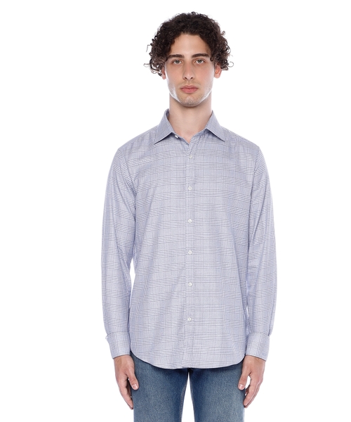 Long sleeve shirt with classic collar