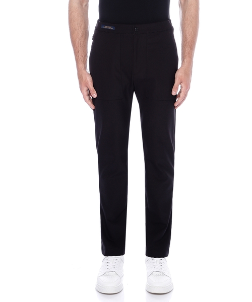 Elastik bel hissəli düz biçimli şalvar