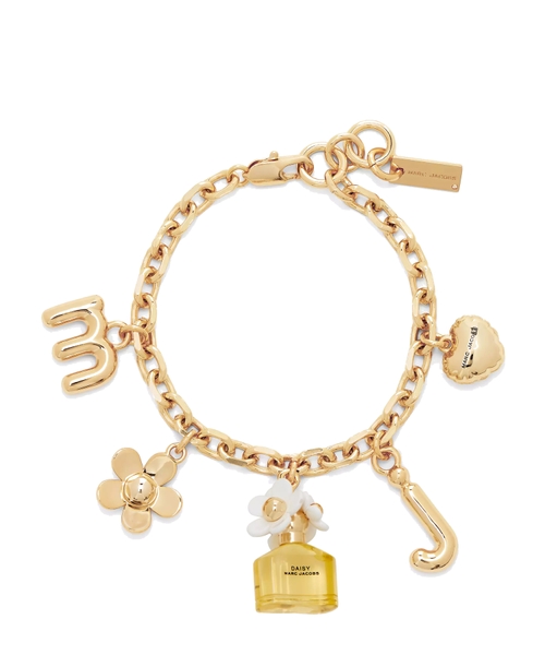 Daisy charm bracelet