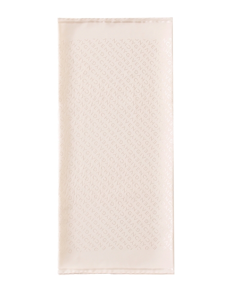 Silk scarf with logo