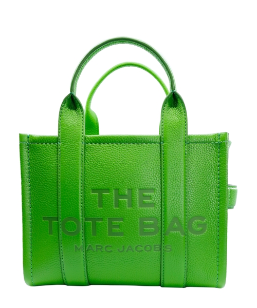 Mini leather tote bag