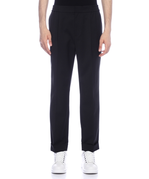 Wool blend pants