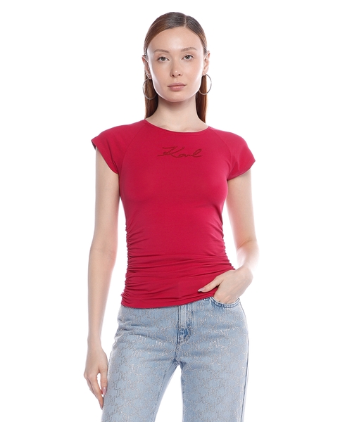 Tシャツ・カットソー EMIS HEART RHINESTONE T-SHIRT 5BJH1582 Rhinestone Superstore | eBay Stores
