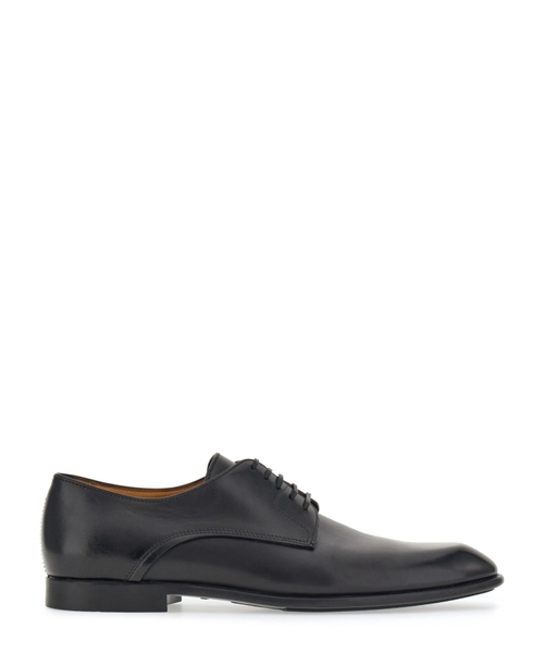 Leather derby shoes