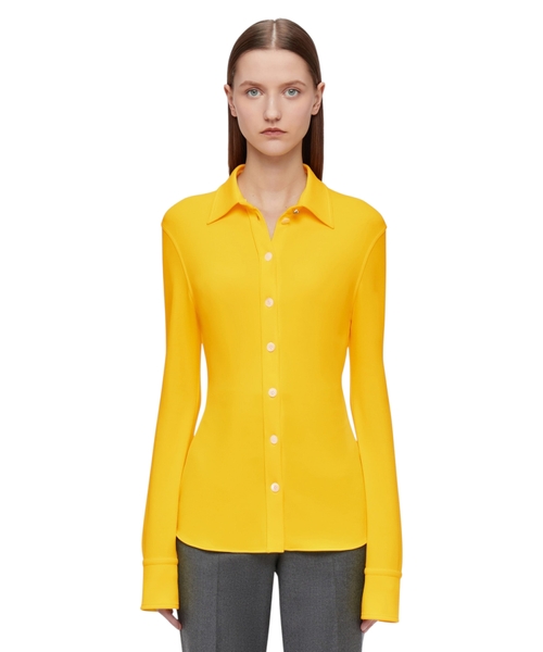 Рубашка из эластичного джерси