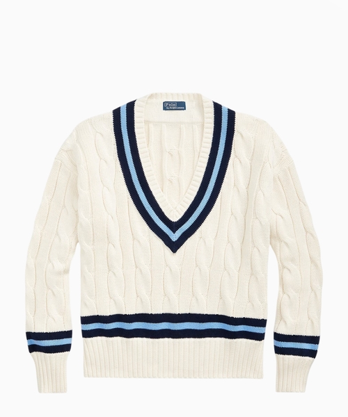Knit cotton pullover