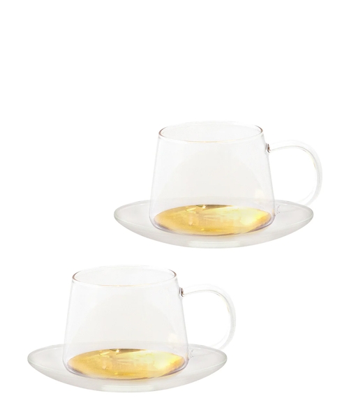 Estelle set of 2 cups and 2 saucers