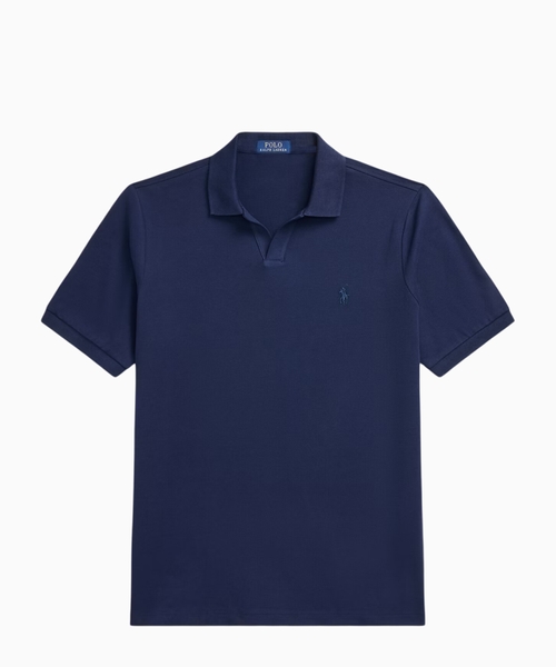 Short sleeve polo with classic collar
