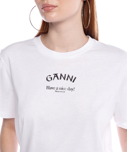 Logo printed cotton T-shirt | Emporium