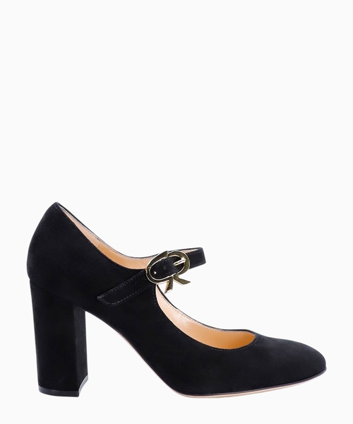 Zamşa Mary Janes stiletto