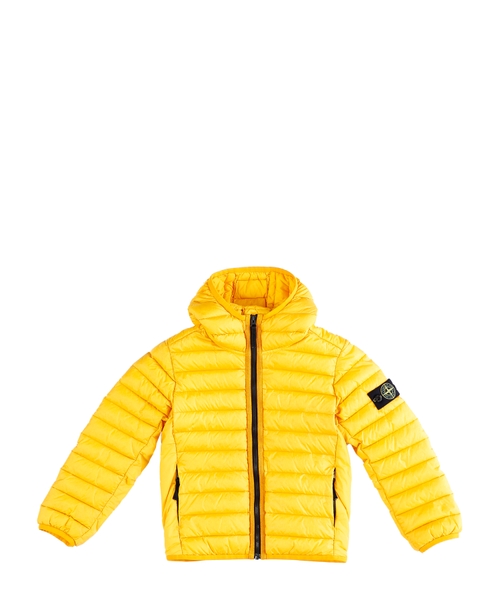 Long sleeve jacket with zip fastening
