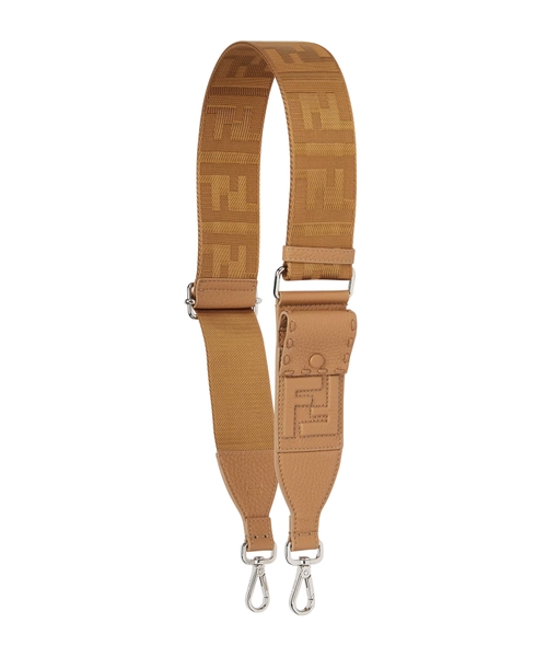 FF monoqram printli çanta üçün çiyin kəməri