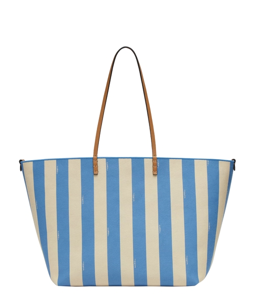 ★hai★ Bernadette Bag Blue Stripe Bernadette Bag in Blue/White Stripes - Hai | Afura Store
