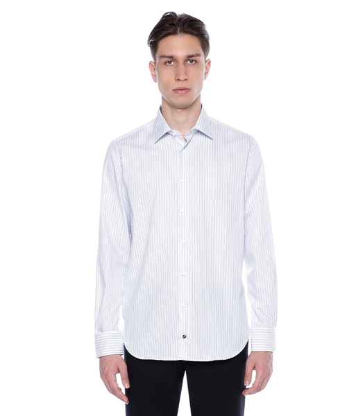 Long sleeve shirt with classic collar