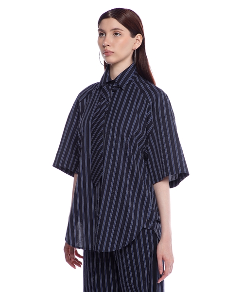 シャツ IONSEOUL Star Embroidery Stripe Shirt Rhinestone-embellished striped shirt | Emporium