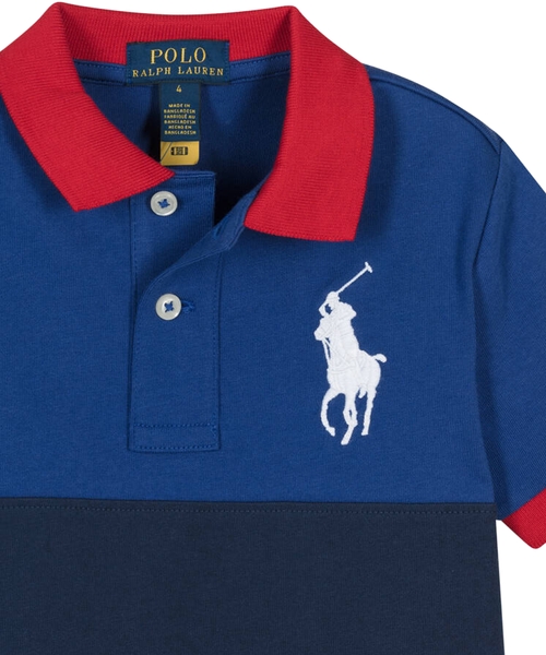 Logo embroidered cotton polo shirt | Emporium