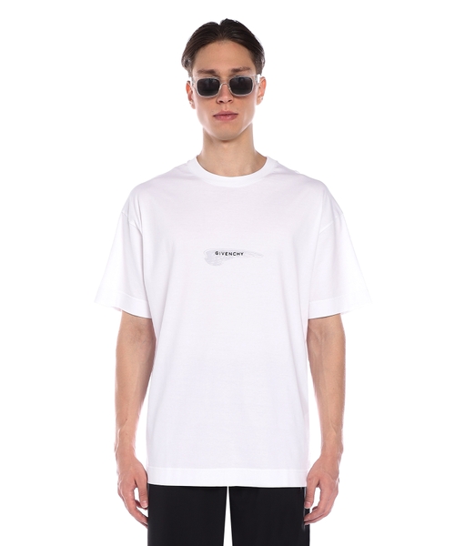 Short sleeve T-shirt with logo embroidery | Emporium