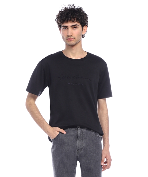 Loqo naxışlı T-shirt