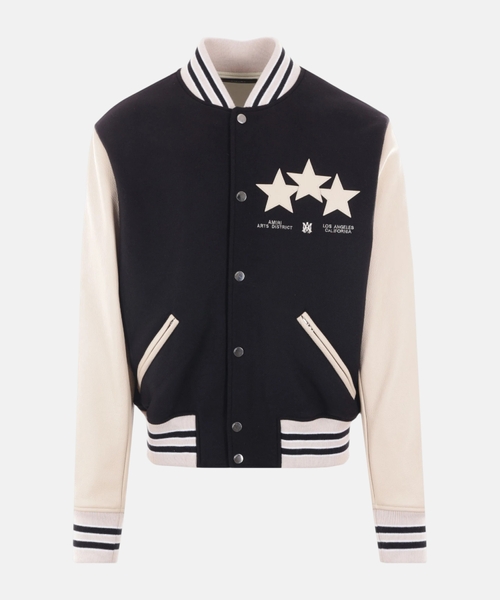 Long sleeve Star Varsity bomber