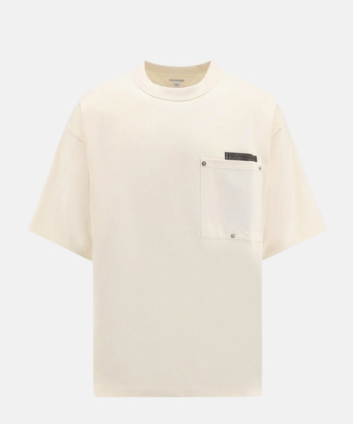Dairəvi yaxa ilə qısaqol T-shirt