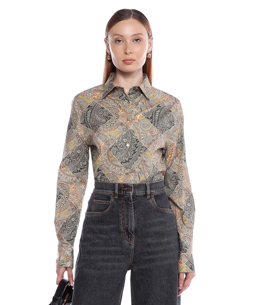 Рубашка с принтом