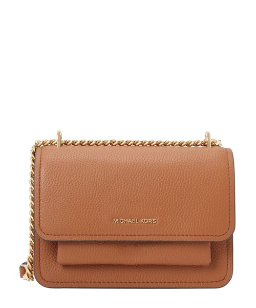 Small Claire dəri crossbody çantası