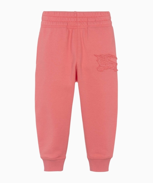 Cotton jogging pants with EKD patch